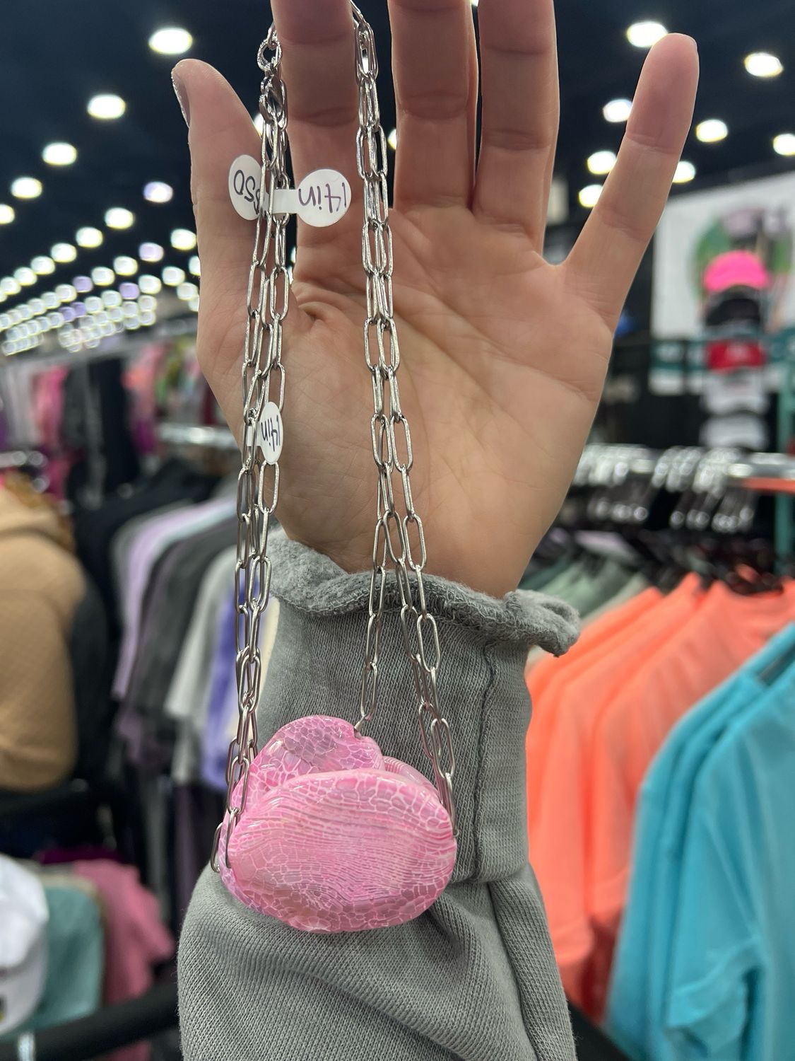 Pink Petoskey Stone Stacker