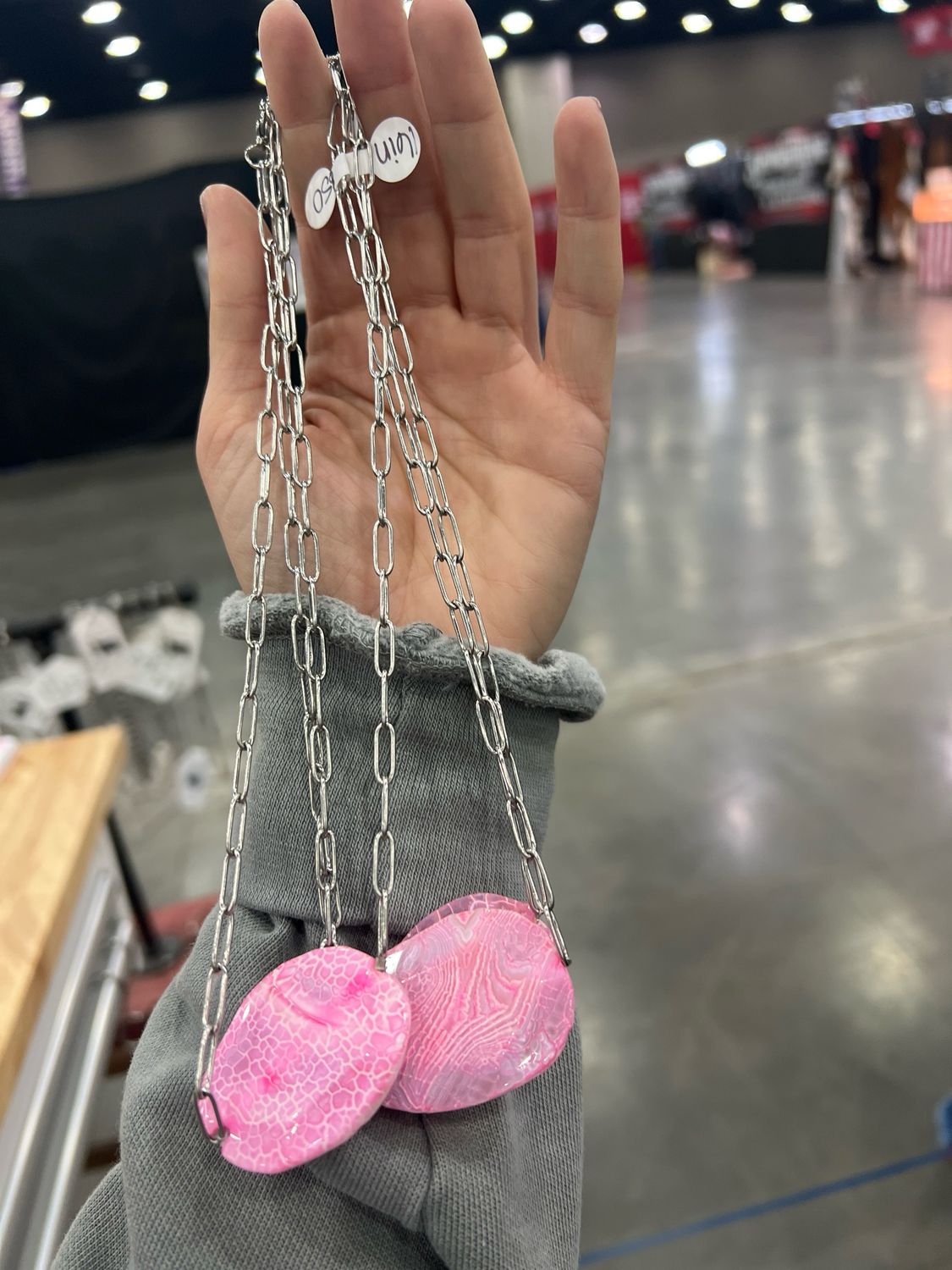 Pink Petoskey Stone Stacker