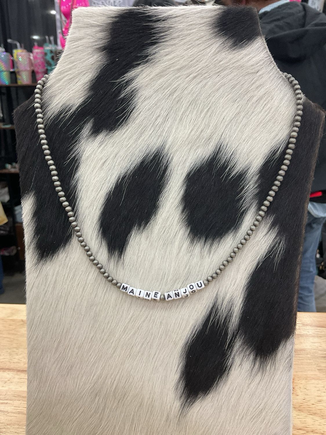 Faux Navajo Pearls &quot;Maine Anjou&quot;