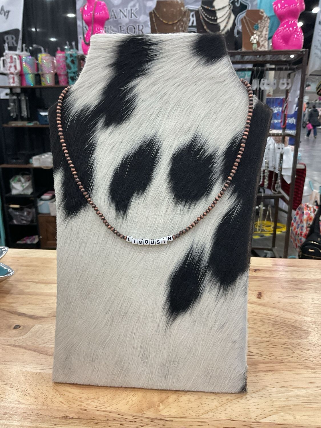 Faux Copper Navajo Pearls