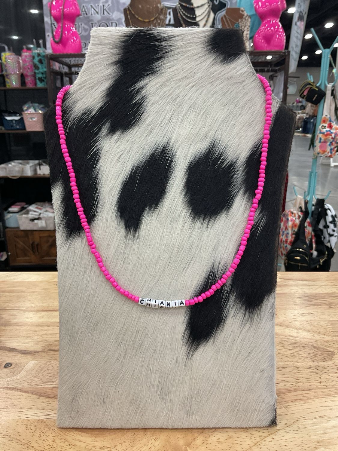 Hot Pink Seed Bead &quot;Chianina&quot;