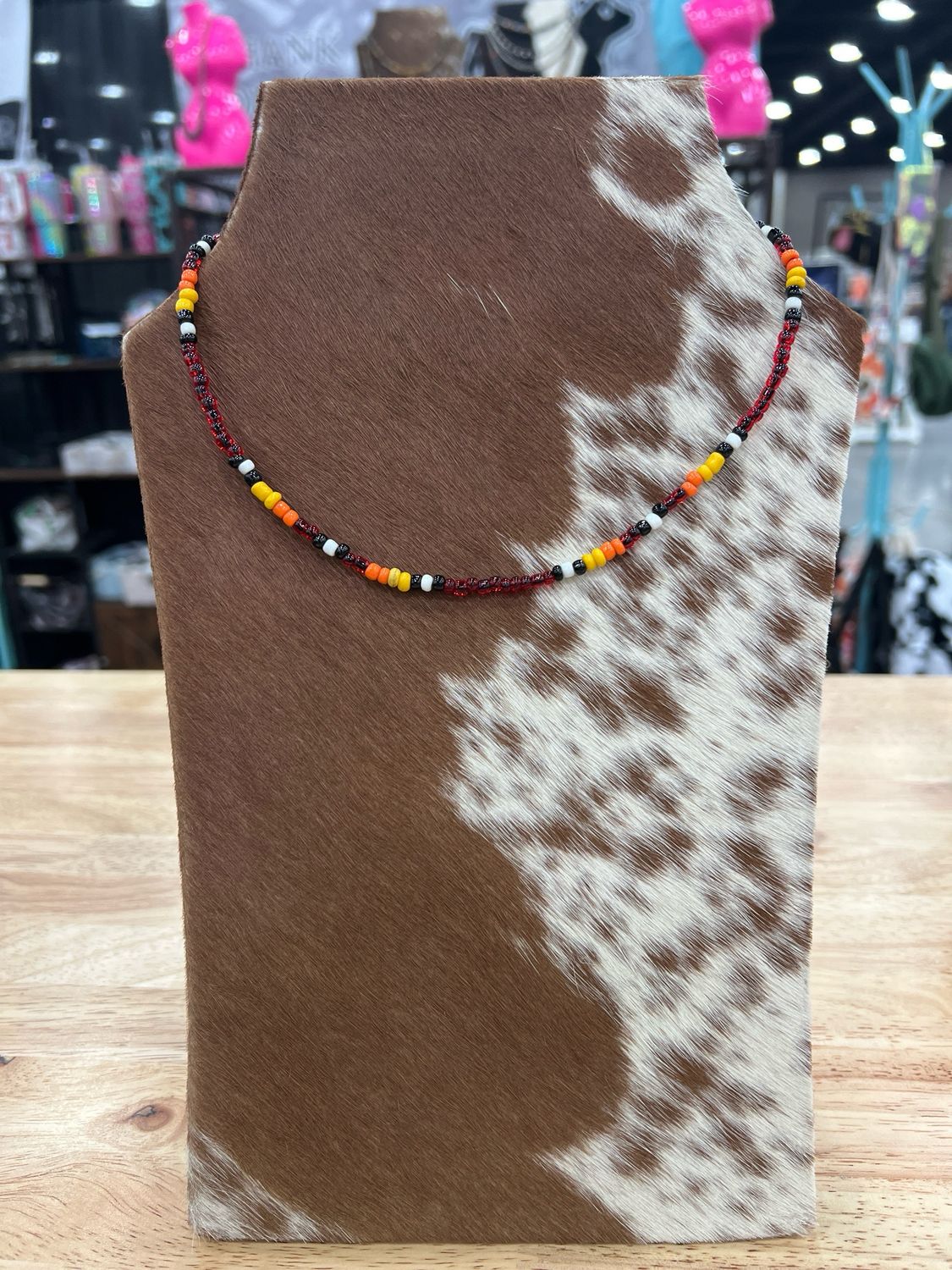 Red Serape Seed Bead
