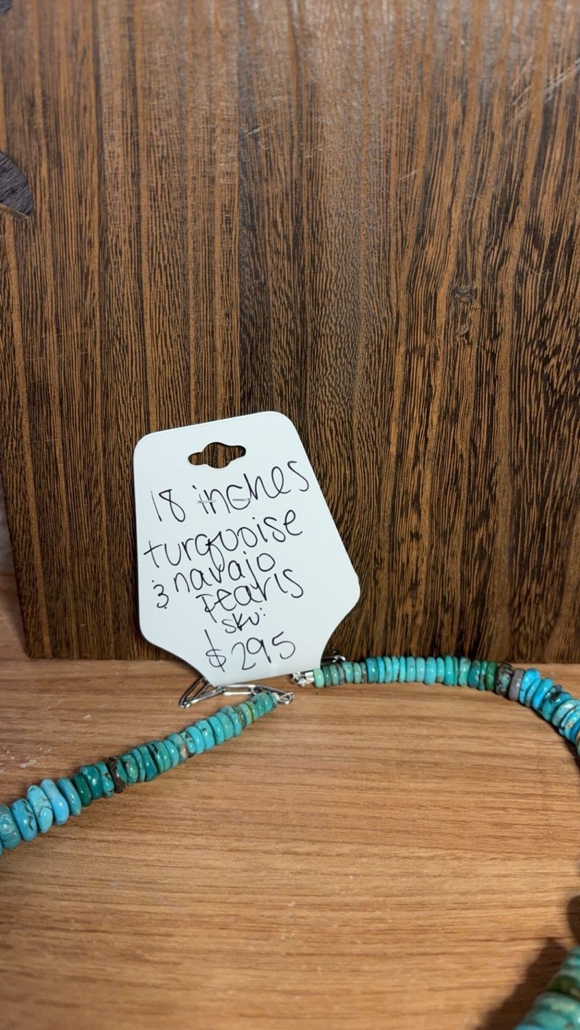Turquoise &amp; Navajo Pearls