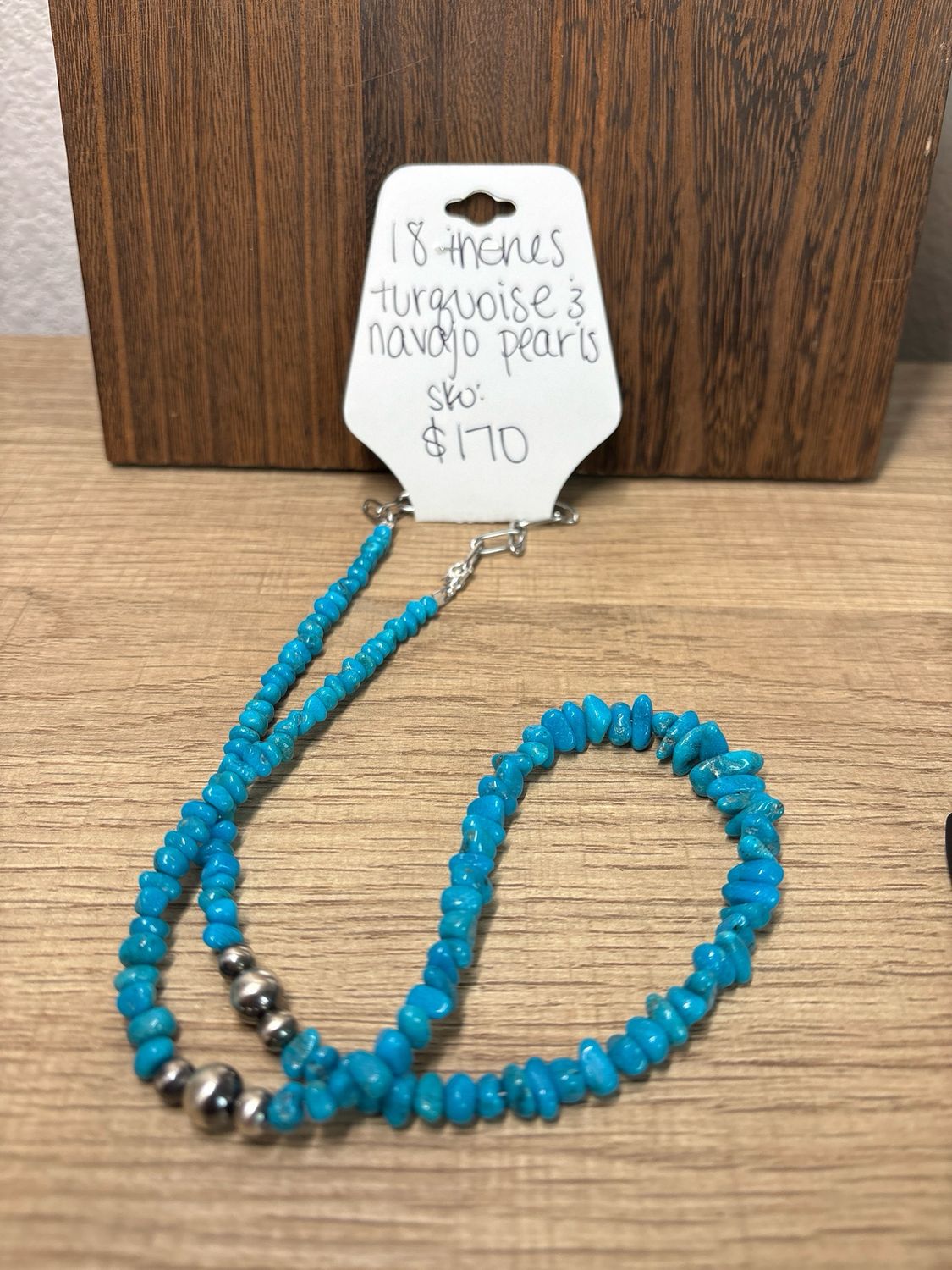 Turquoise &amp; Navajo Pearls