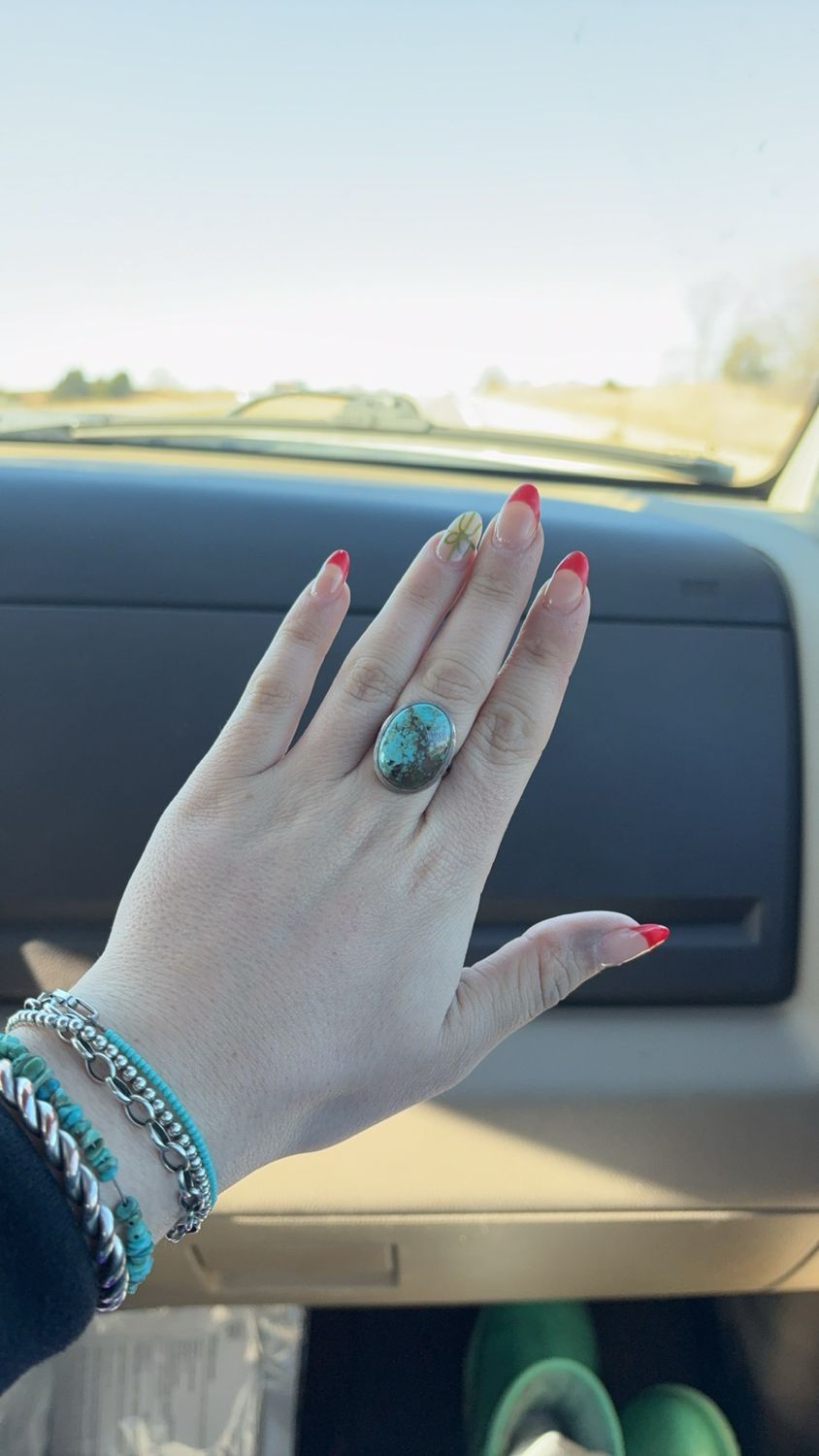 Turquoise Ring Size 6.5