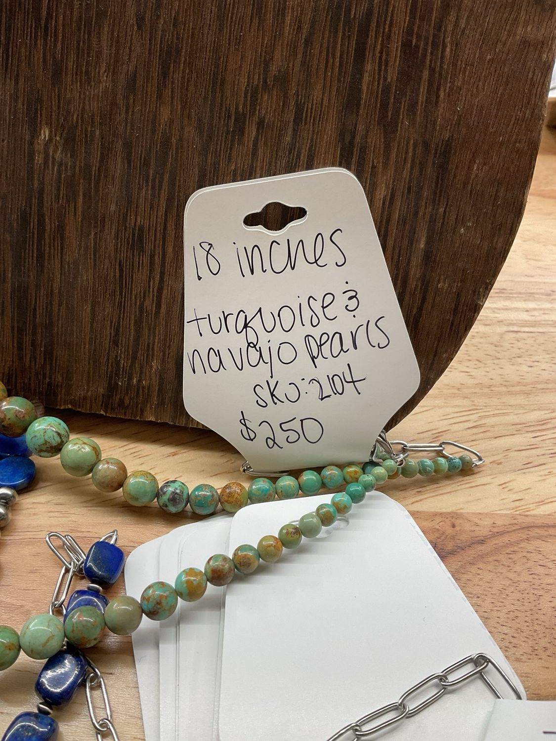 Turquoise &amp; Navajo Pearls