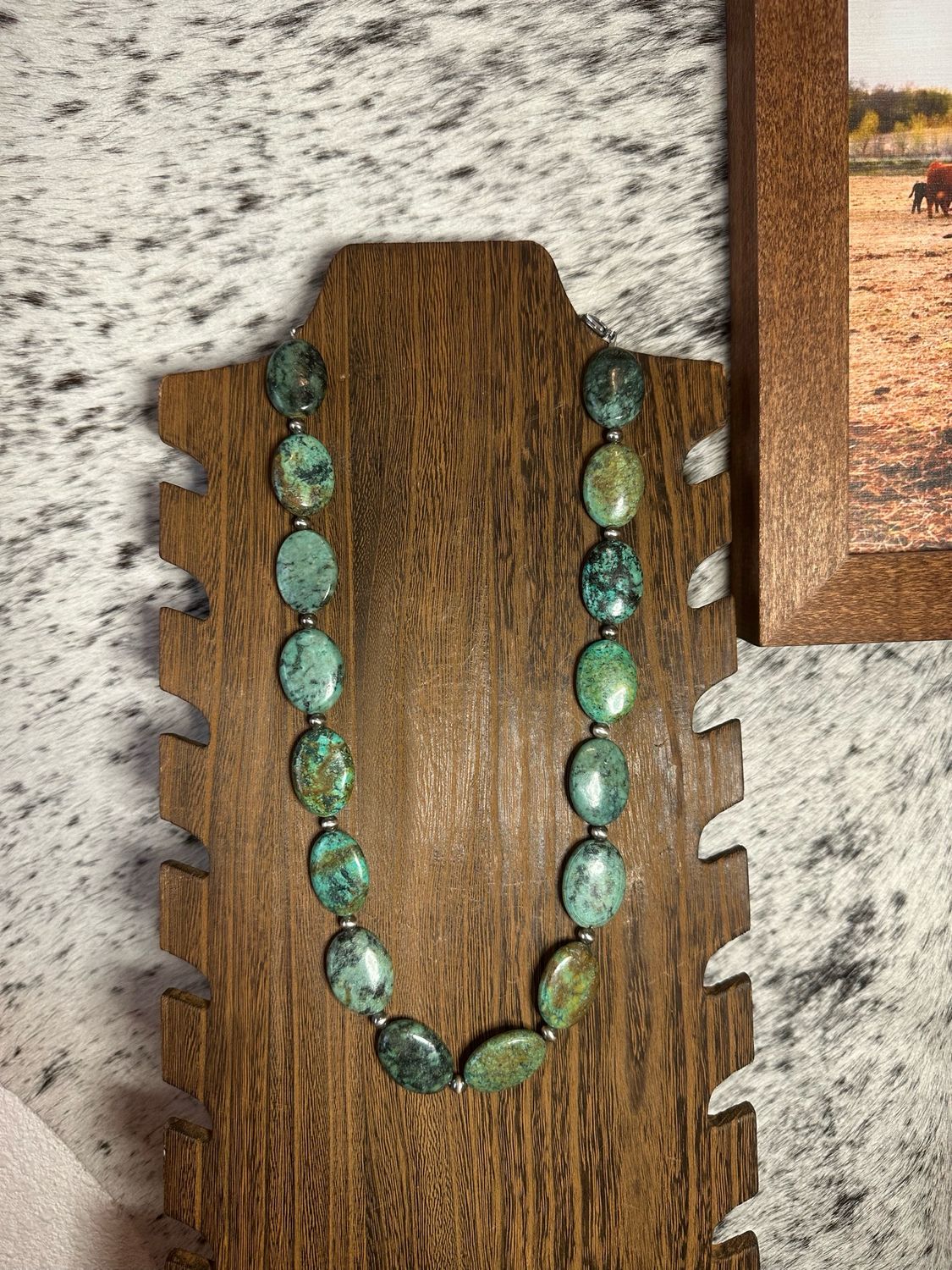 Turquoise and Navajo Pearls