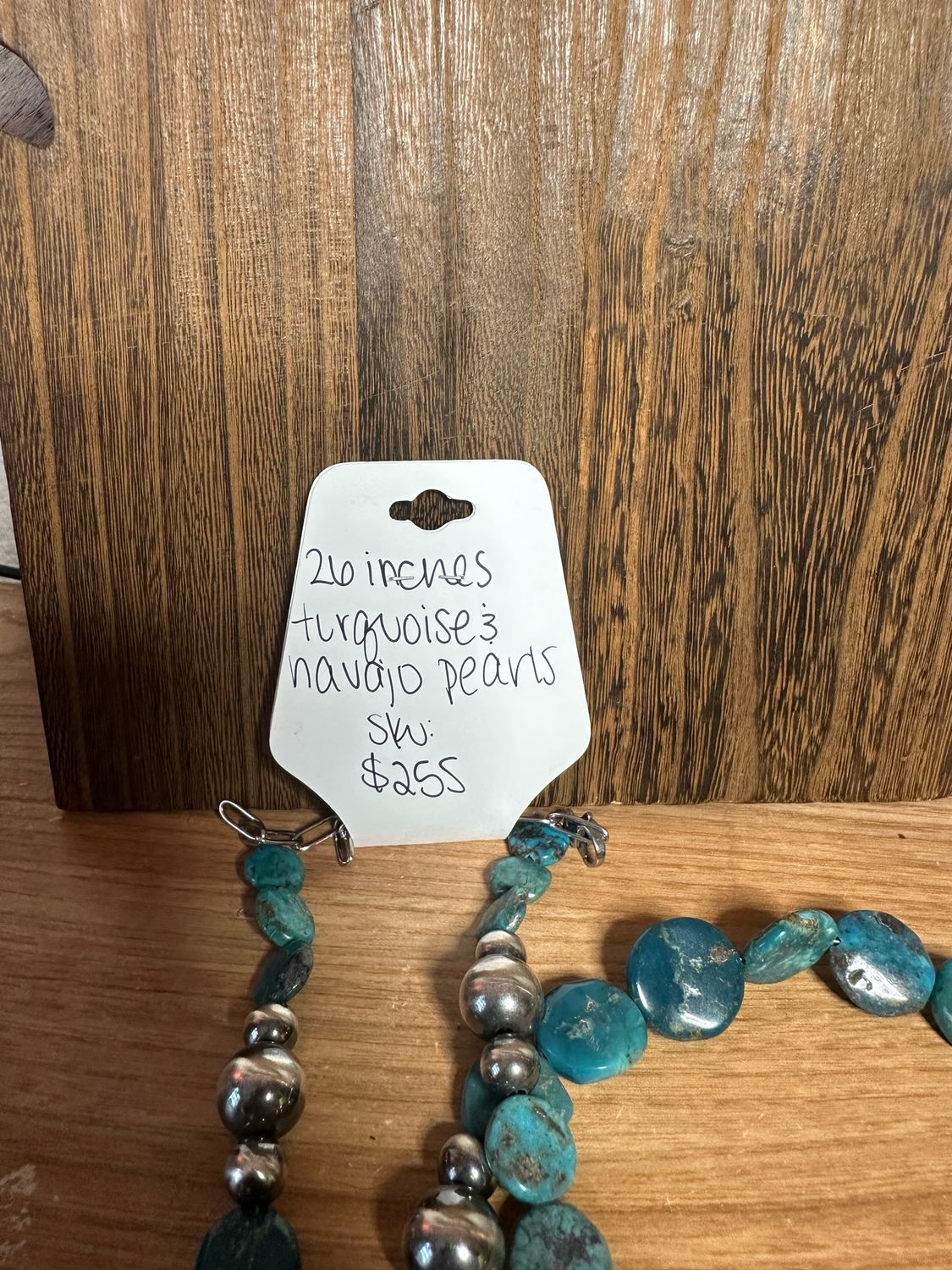 Turquoise and Navajo Pearls