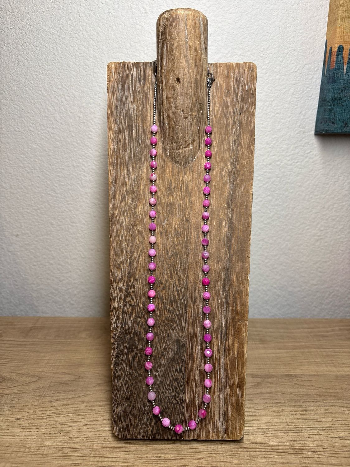 Dyed Magnesite &amp; Navajo Pearls