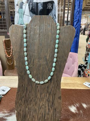 Larimar &amp; Navajo Pearls