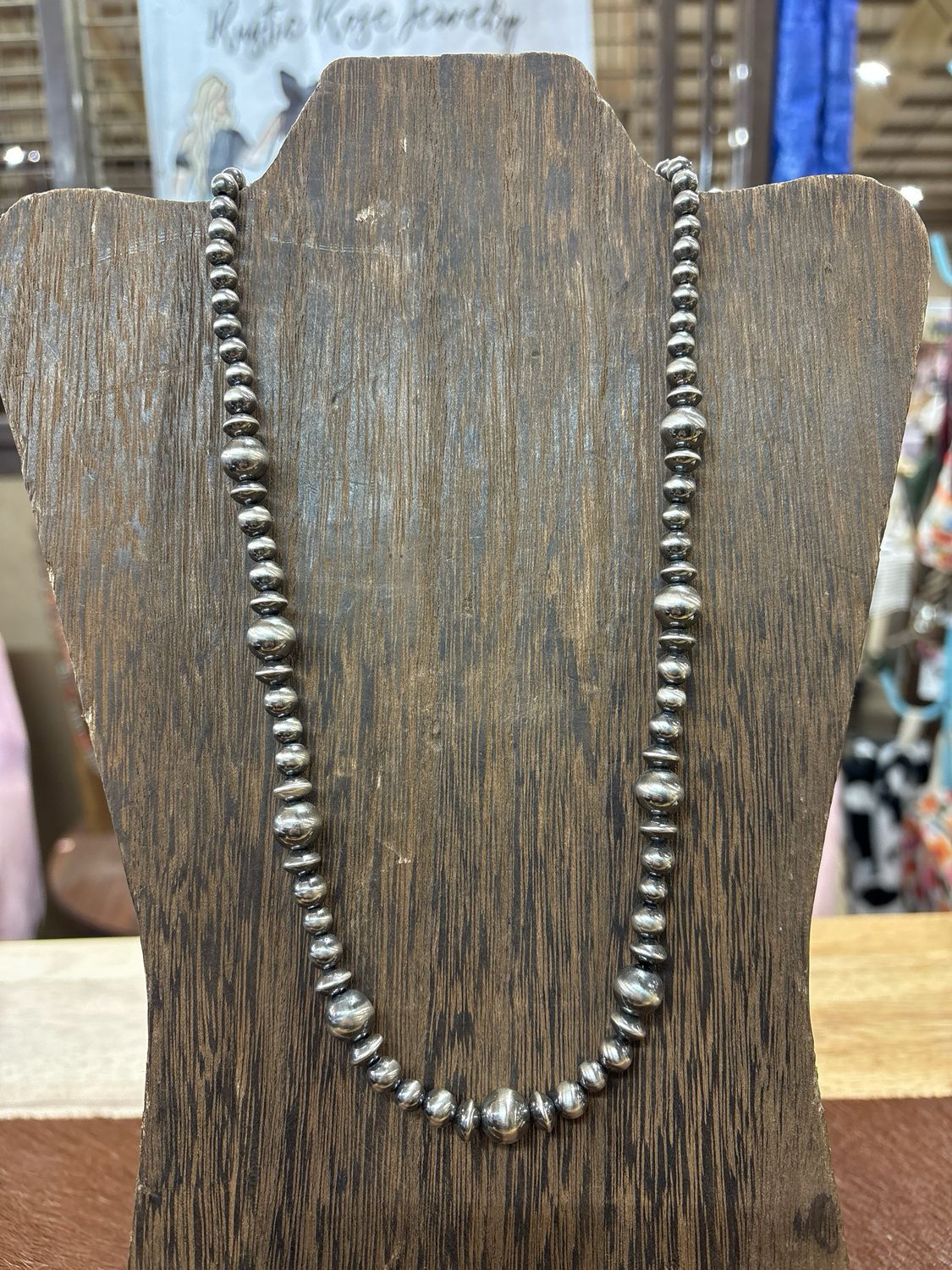 8 &amp; 10 mm Navajo Pearls with saucers