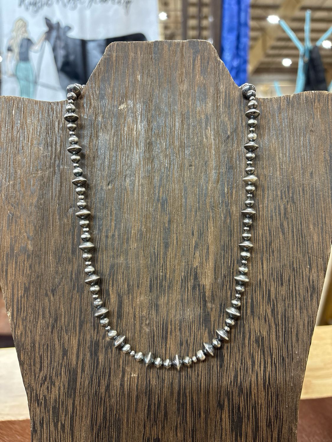 2, 4, and Saucers Navajo Pearl