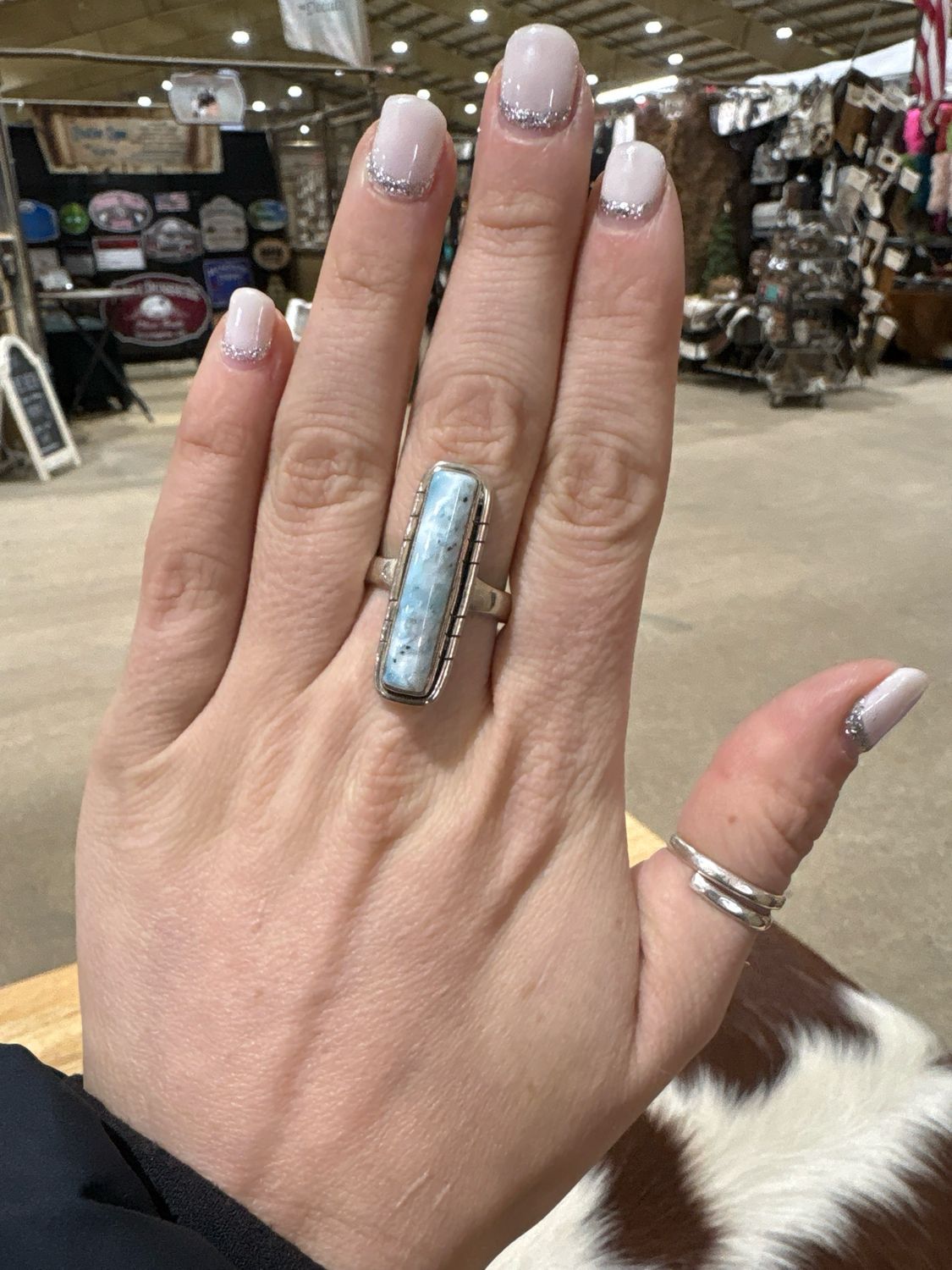 Larimar Ring