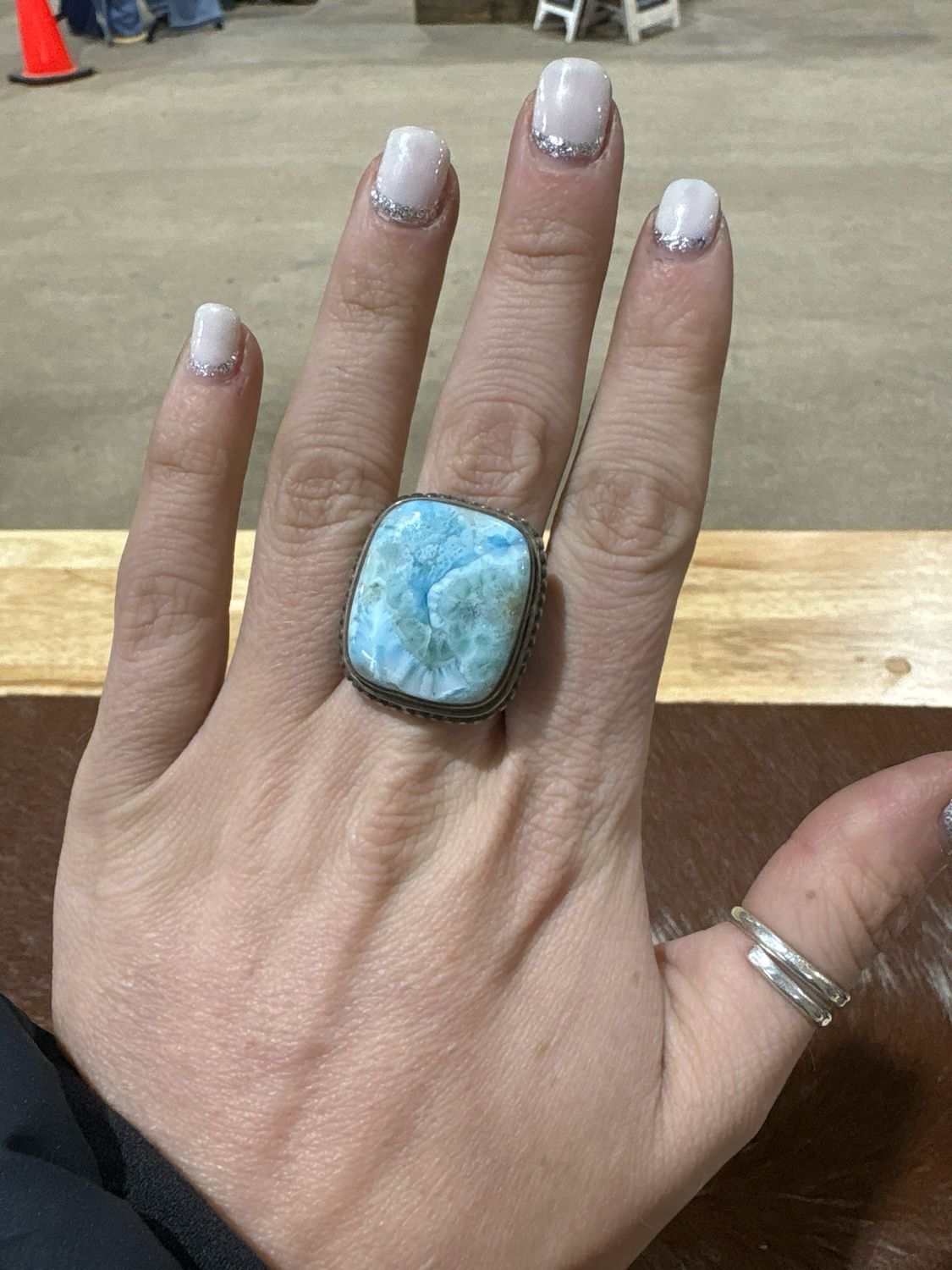 Larimar Ring