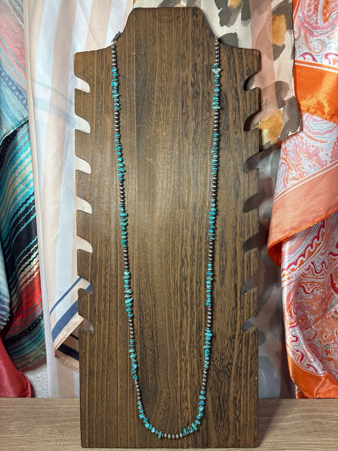 Turquoise &amp; Navajo Pearls