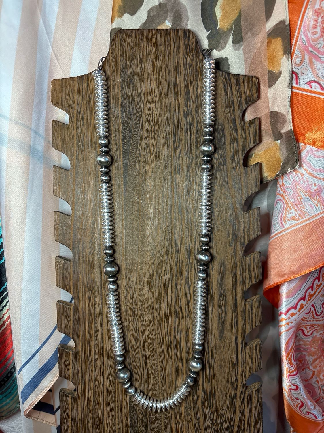 Hematite &amp; Navajo Pearls