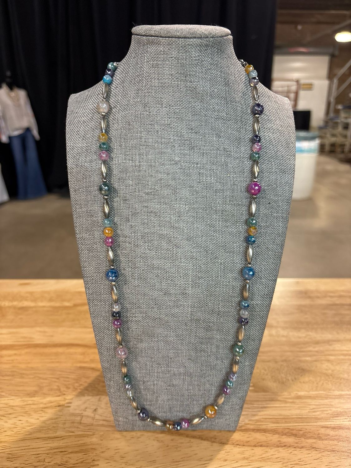 Cosmic Cowgirl Agate &amp; Navajo Pearls
