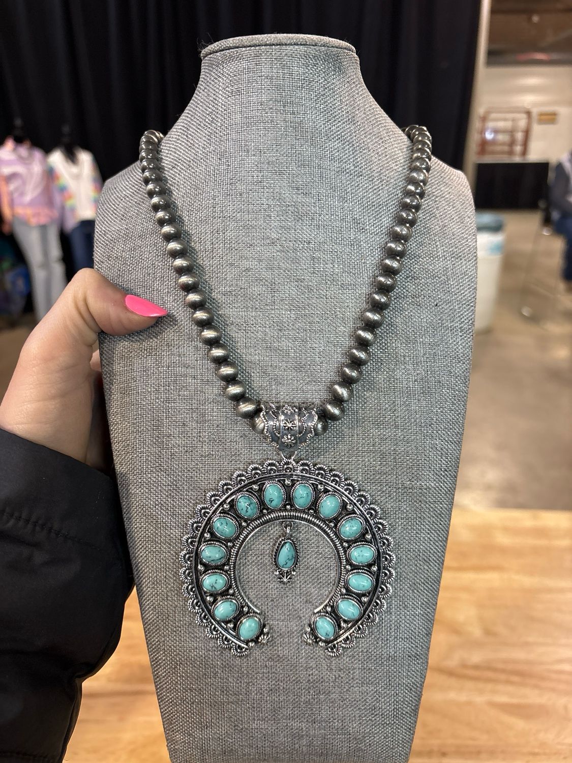 Faux Navajo Pearls &amp; Turquoise