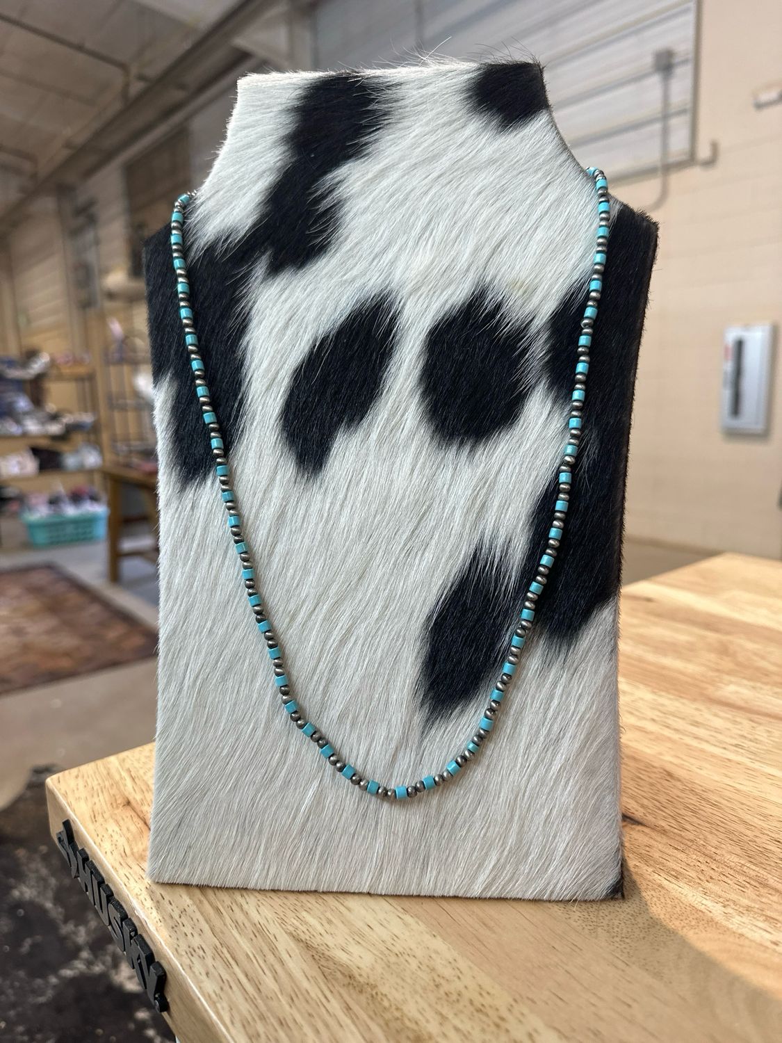Faux Navajo Pearls and Turquoise