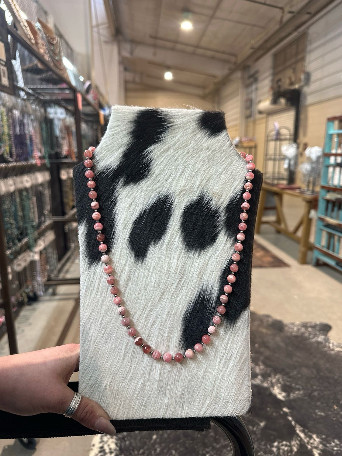 Rhondite and Navajo Pearls