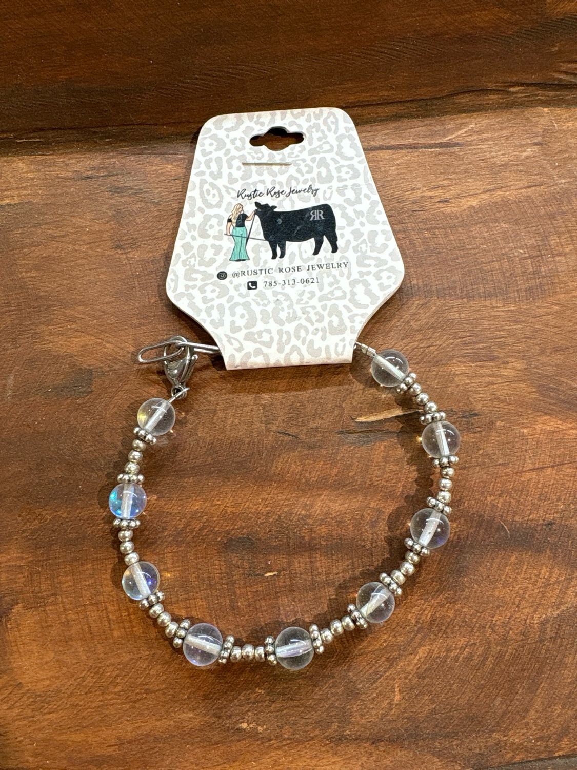 Opal &amp; Silver Bracelet