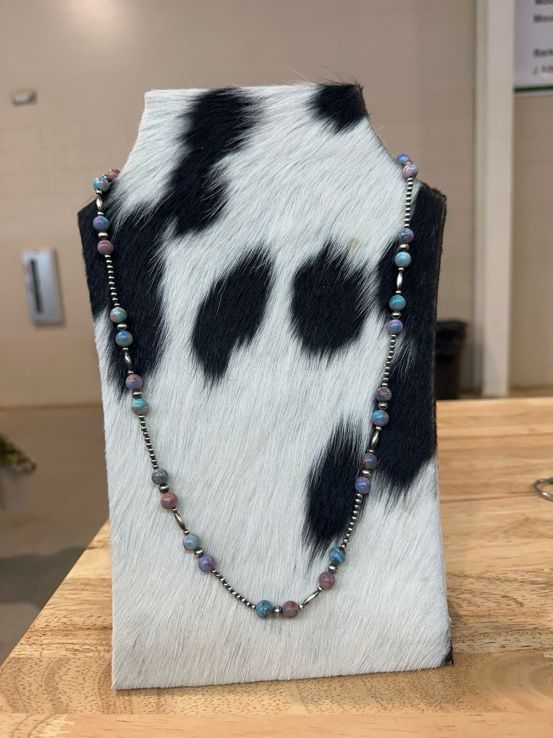 Galaxy Sea Jasper &amp; Navajo Pearls