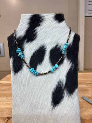 Faux Copper Navajo Pearls