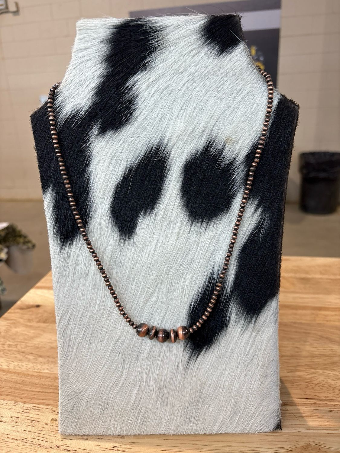 Faux Copper Navajo Pearls