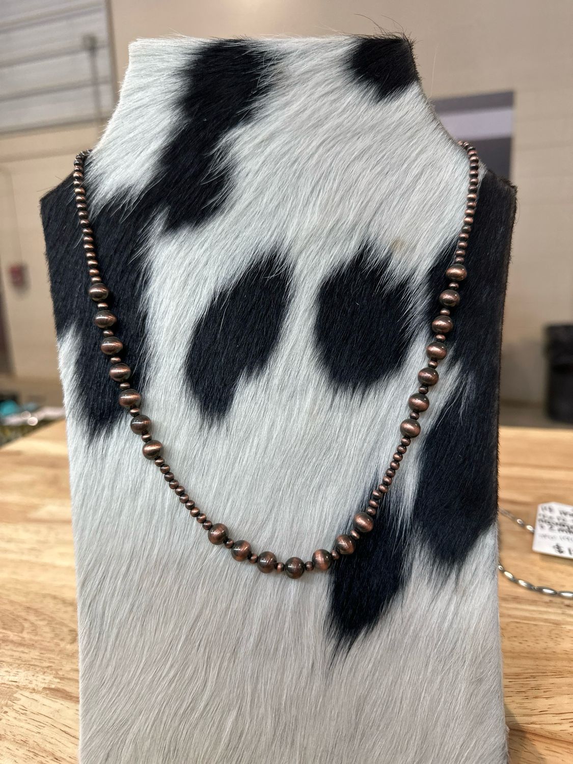 Faux Copper Navajo Pearls