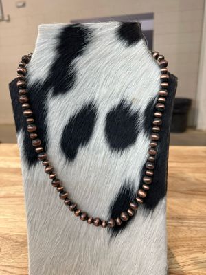 Faux Copper Navajo Pearls