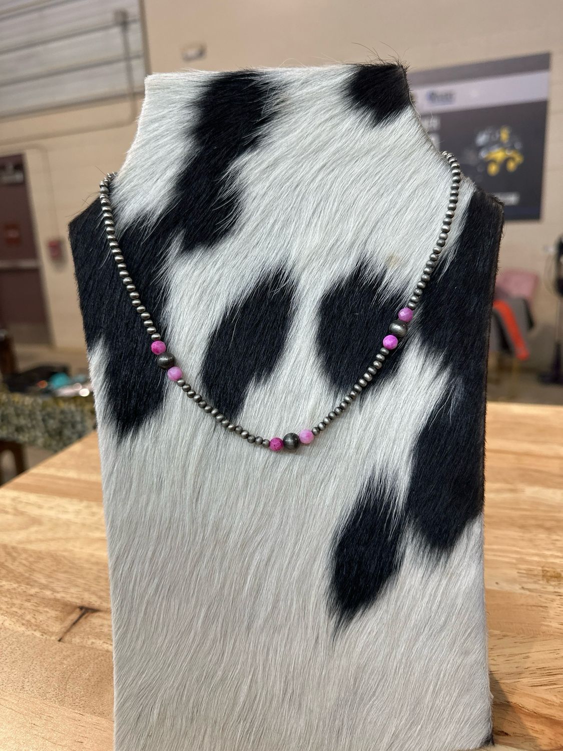 Faux Navajo Pearls &amp; Dyed Magnesite