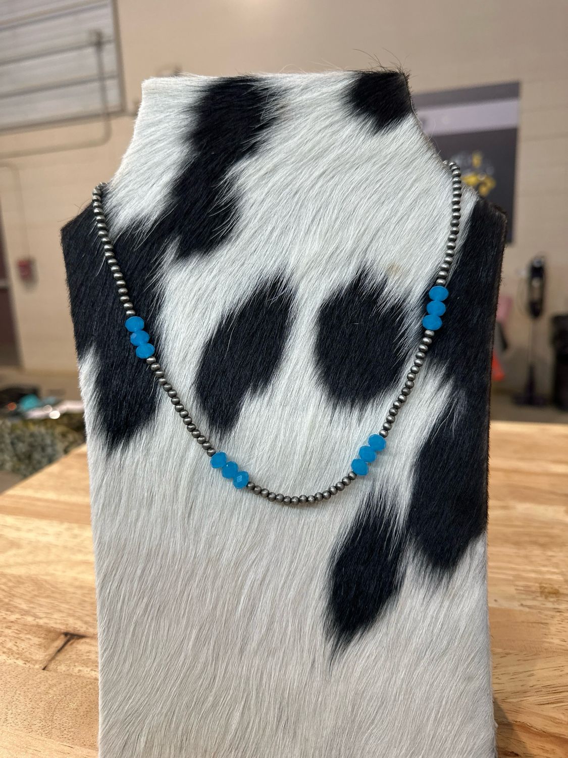 Faux Navajo Pearls &amp; Jade