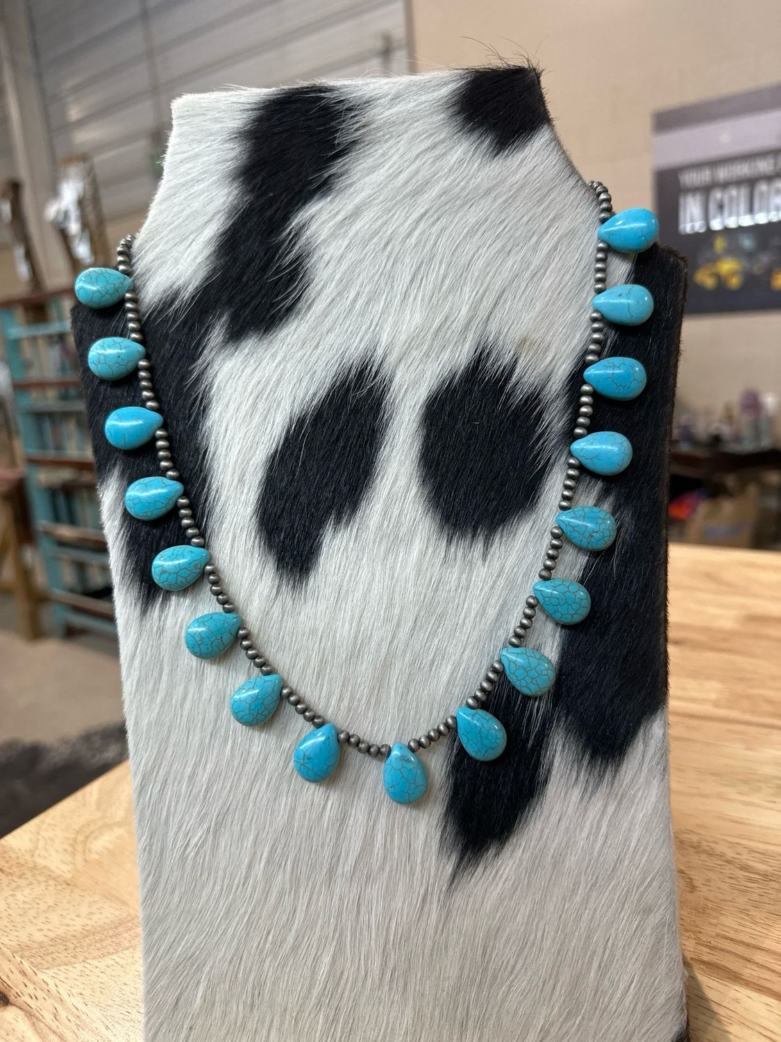 Faux Navajo Pearls &amp; Turquoise
