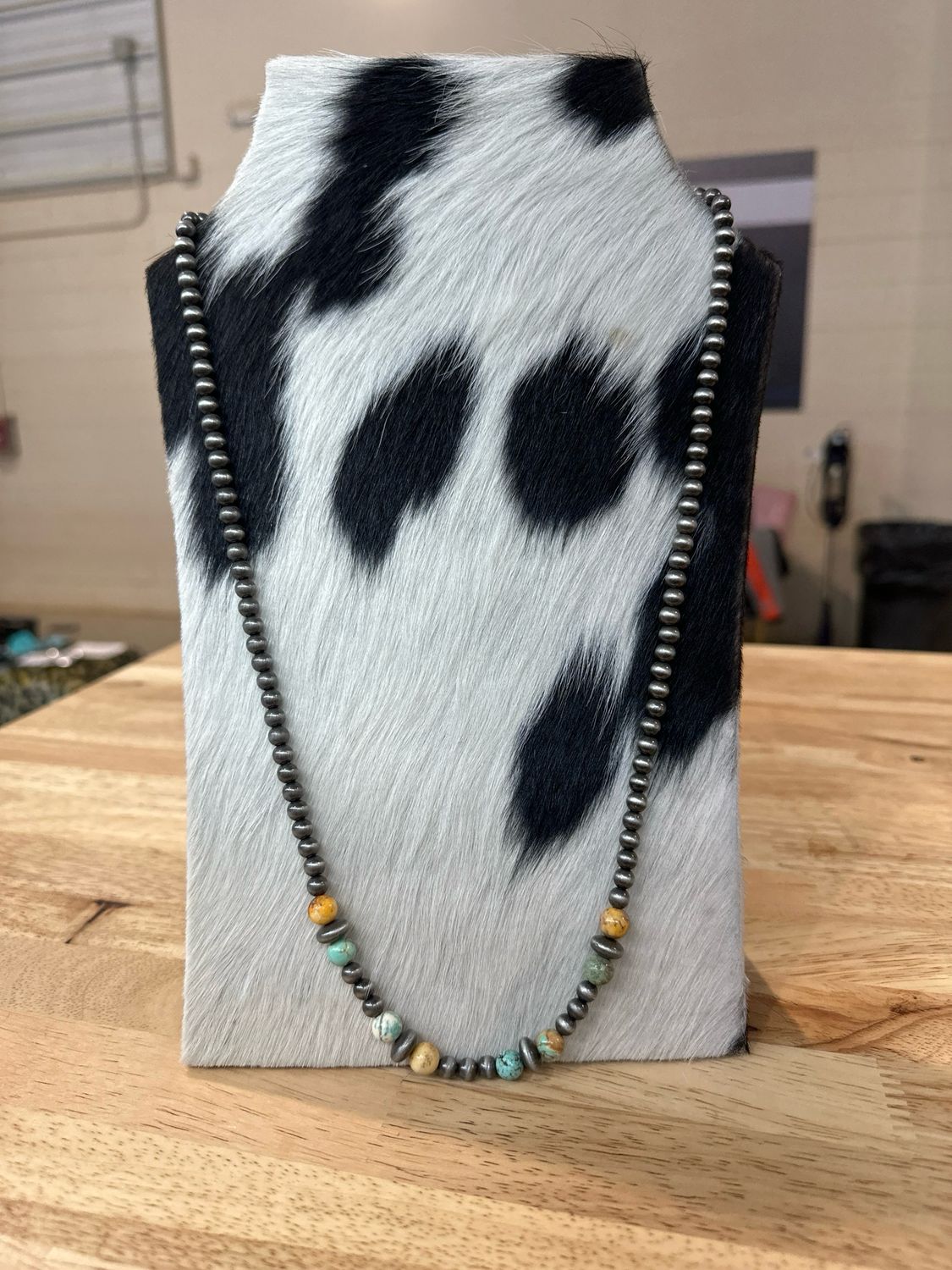 Faux Navajo Pearls &amp; Howlite