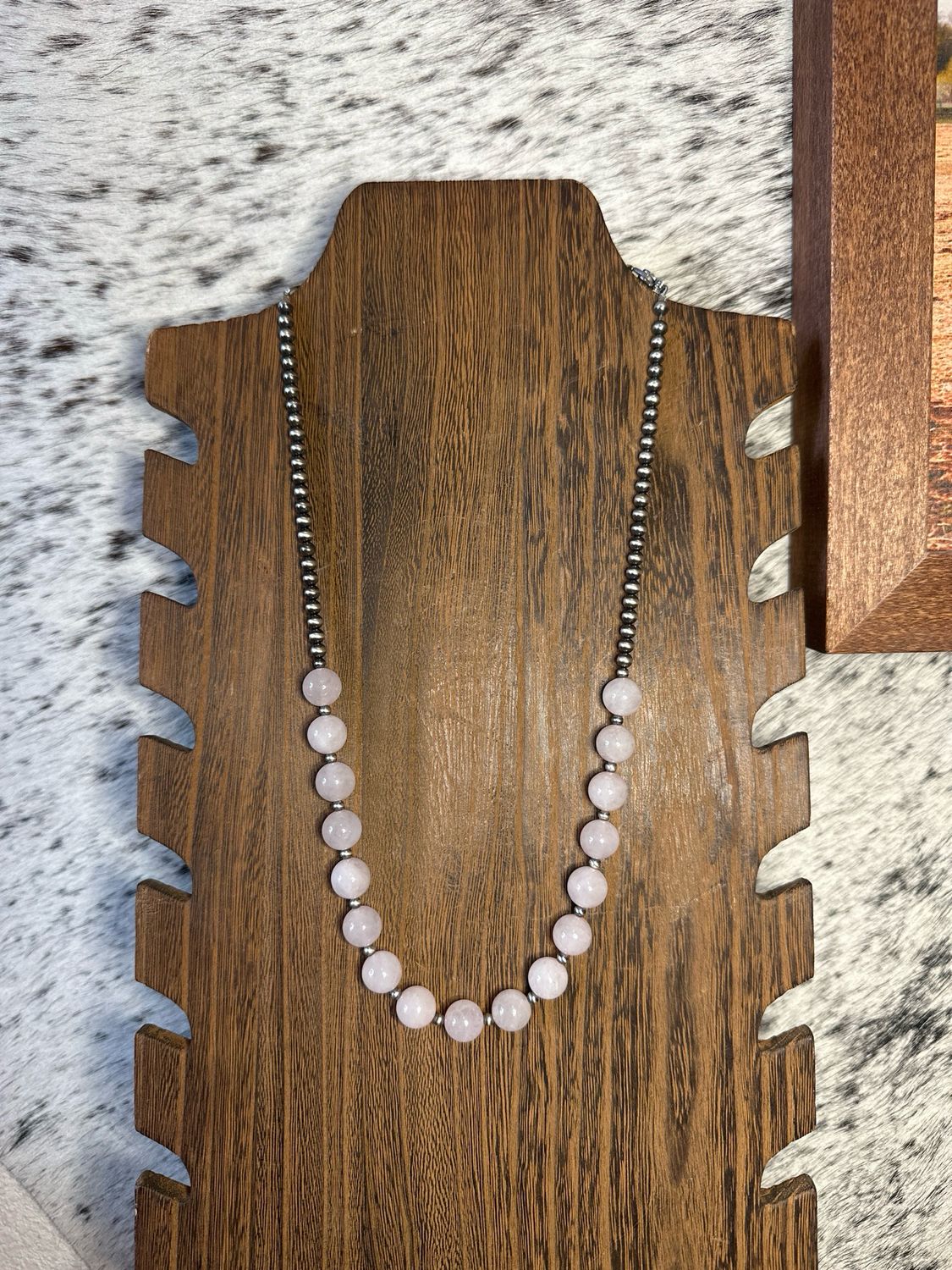 Quartz &amp; Navajo Pearls