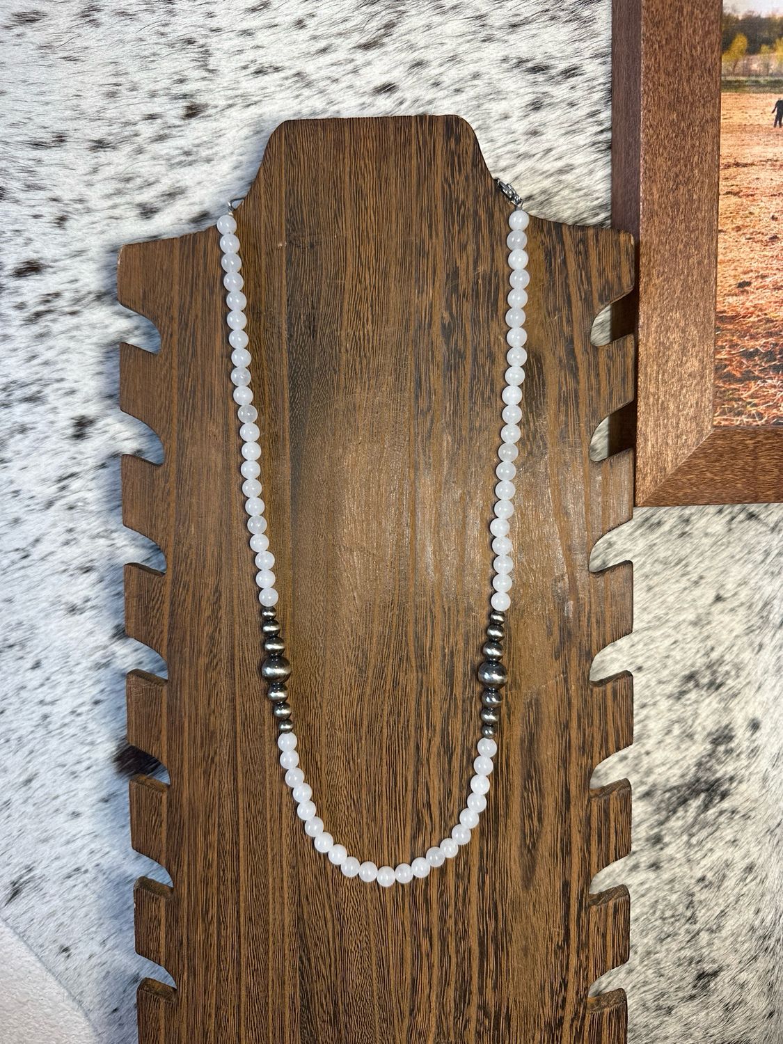 Quartz &amp; Navajo Pearls