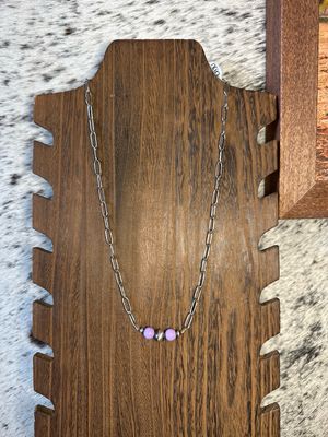 Purple Jade Stacker
