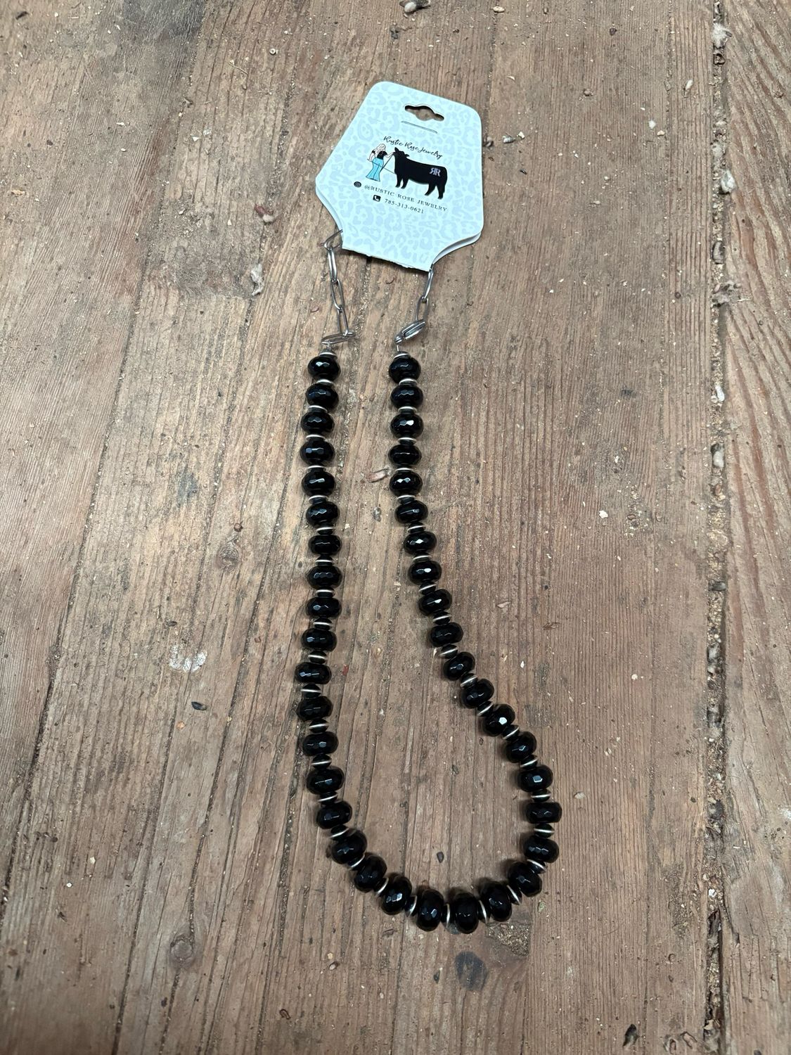 Black Onyx &amp; Navajo Pearls
