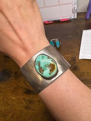 Large Turquoise Cuff