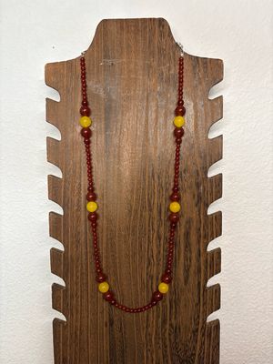 Carnelian &amp; Yellow Jade