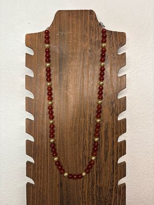 Carnelian &amp; Gold Hematite