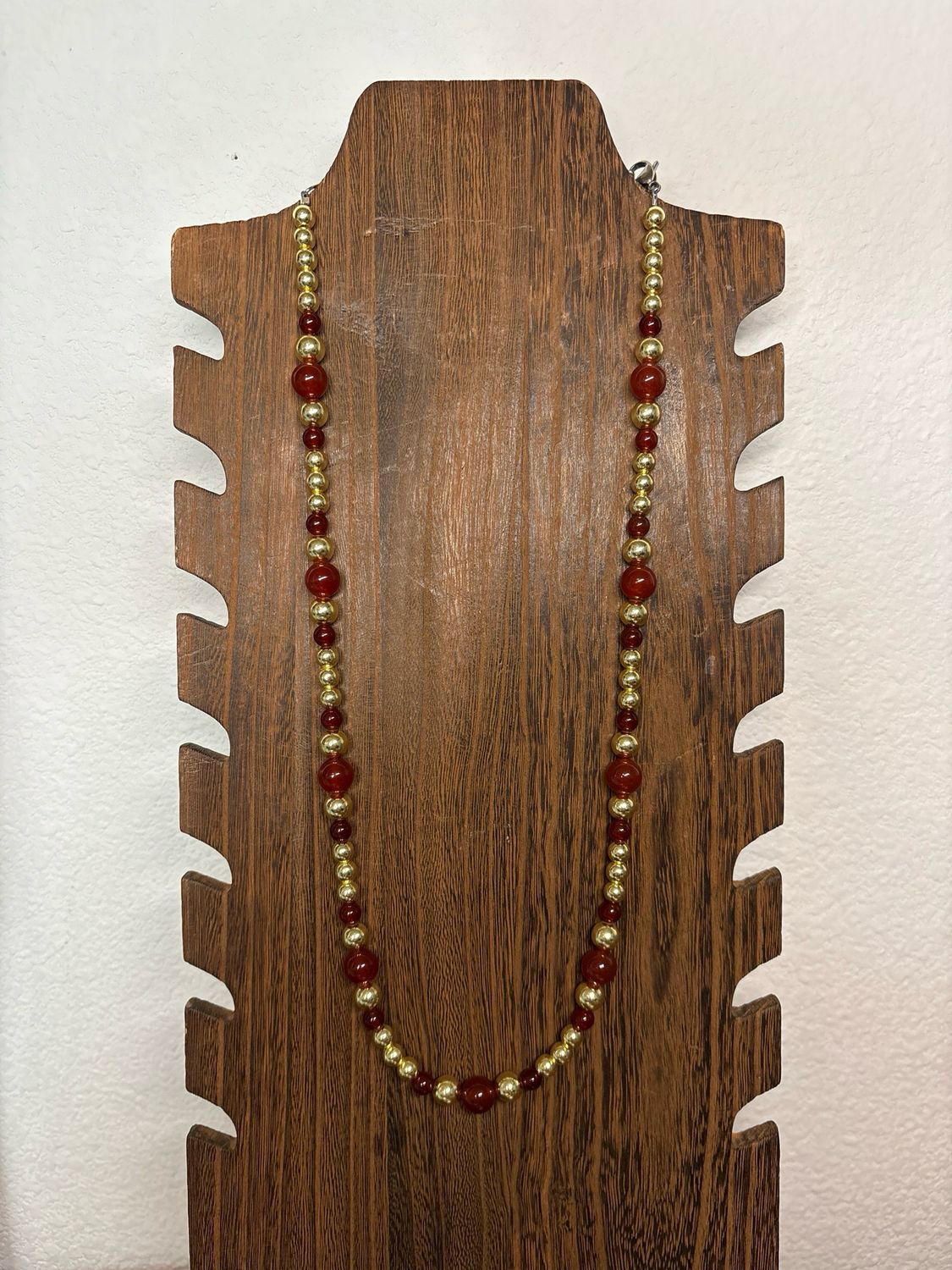 Carnelian &amp; Gold Hematite