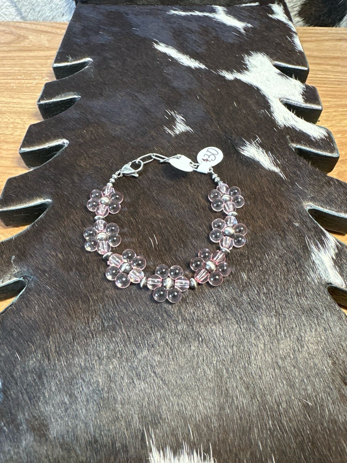 Navajo Pearls &amp; Pink Flowers
