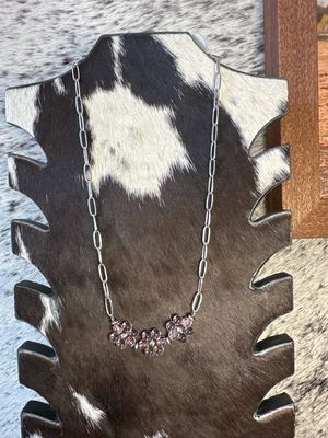 Navajo Pearls &amp; Pink Flower