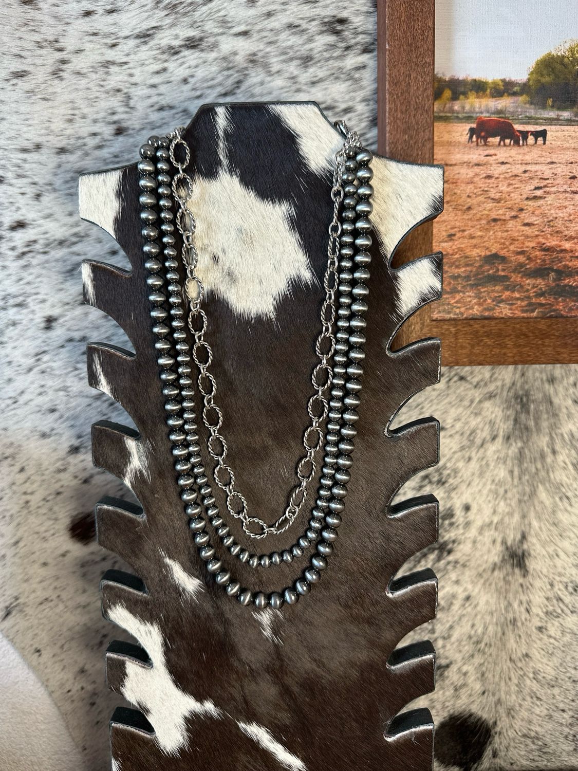 Faux Navajo Pearls