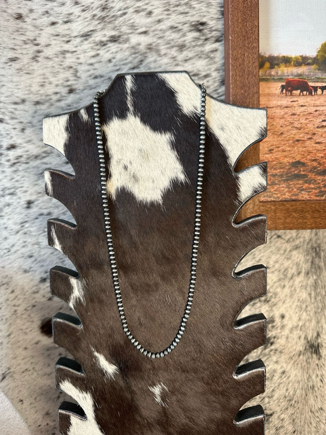 4mm Faux Navajo Pearls