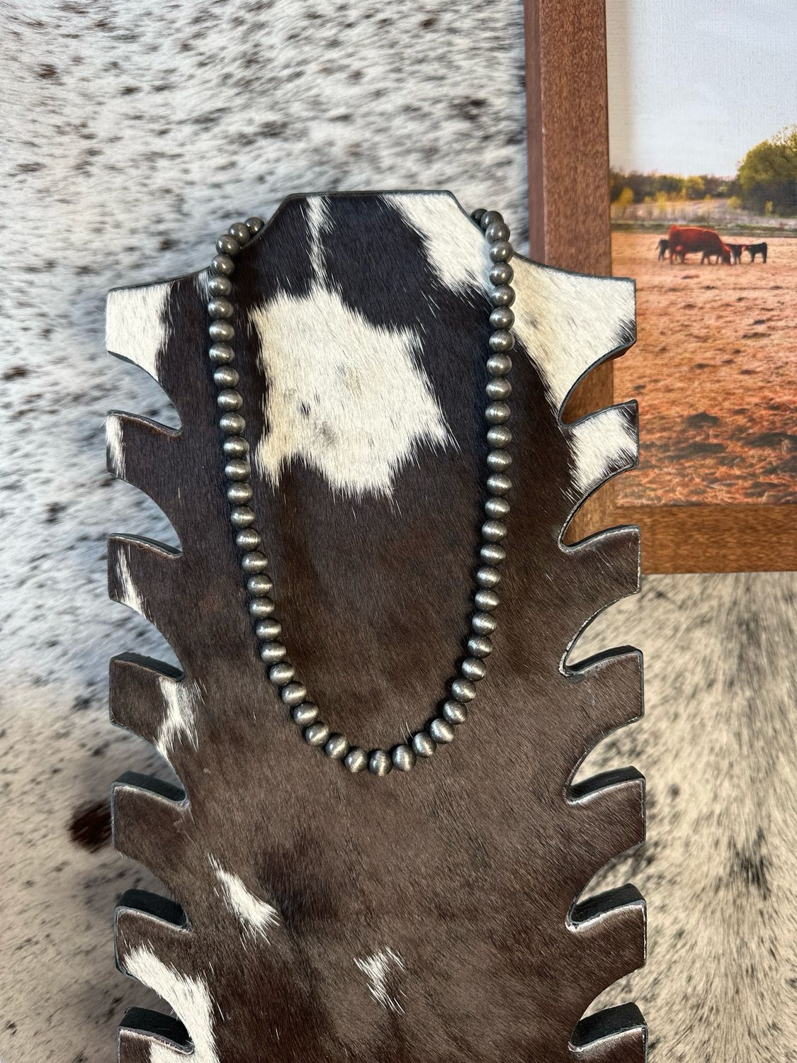 8mm Faux Navajo Pearls