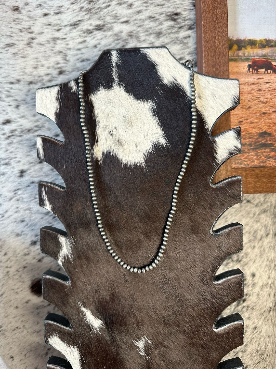 4mm Faux Navajo Pearls