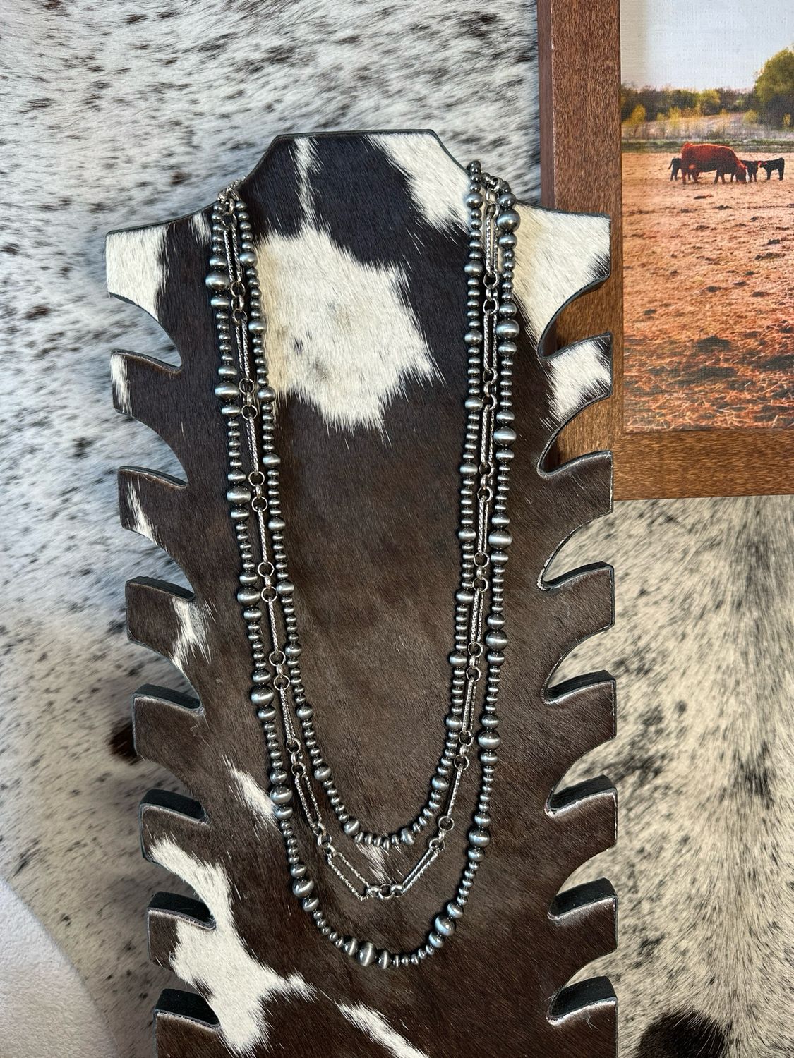 Faux Navajo Pearls