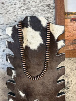 Faux Copper Navajo Pearls